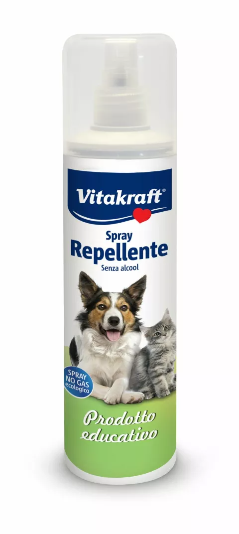 Vitakraft 2 spray protettivi repellenti cani e gatti 250 ml.